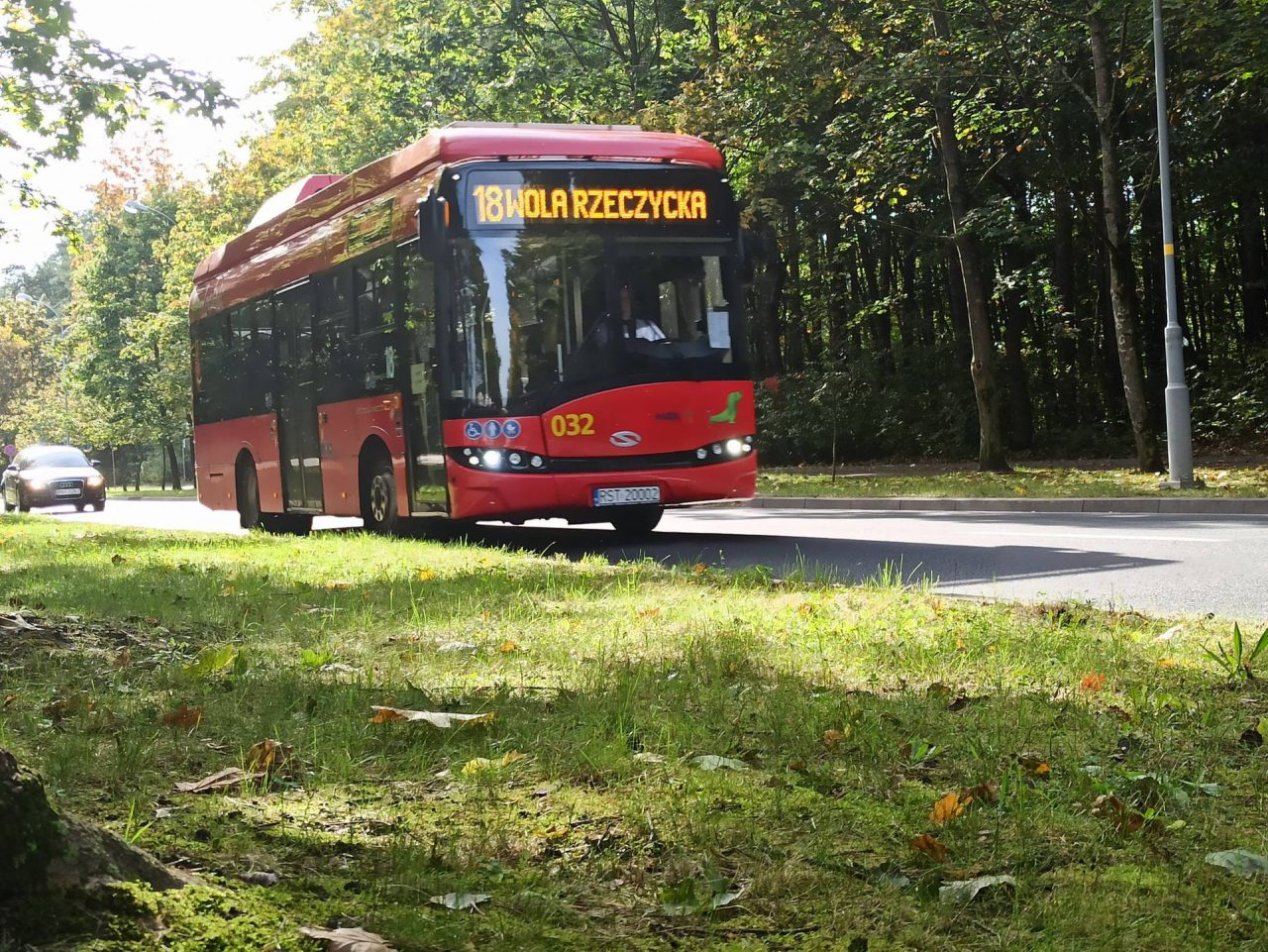 zdjęcie autobusu nr 18 w Stalowej Woli